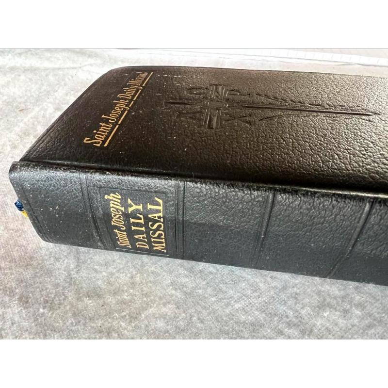 Saint Joseph Daily Missal 1959 engels-latijns Vintage bijbel