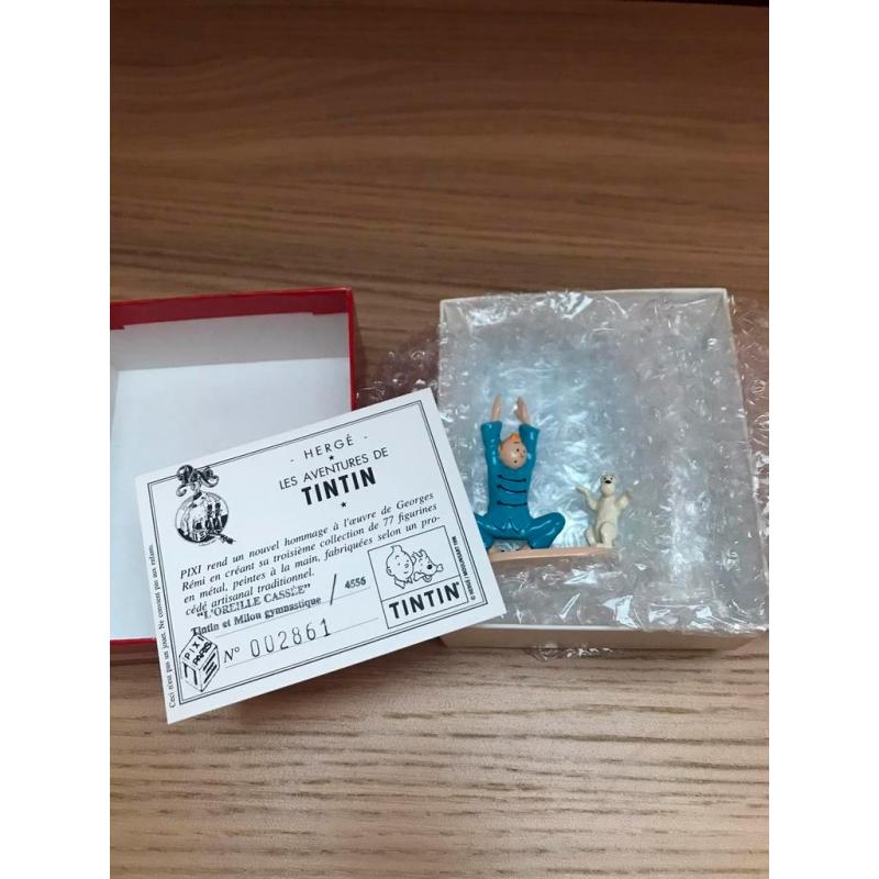 PIXI Tintin et Milou gymnastique